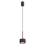 Lampa wisząca Medina w odcieniu ciemnego brązu