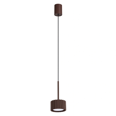 Lampa wisząca Medina w odcieniu ciemnego brązu