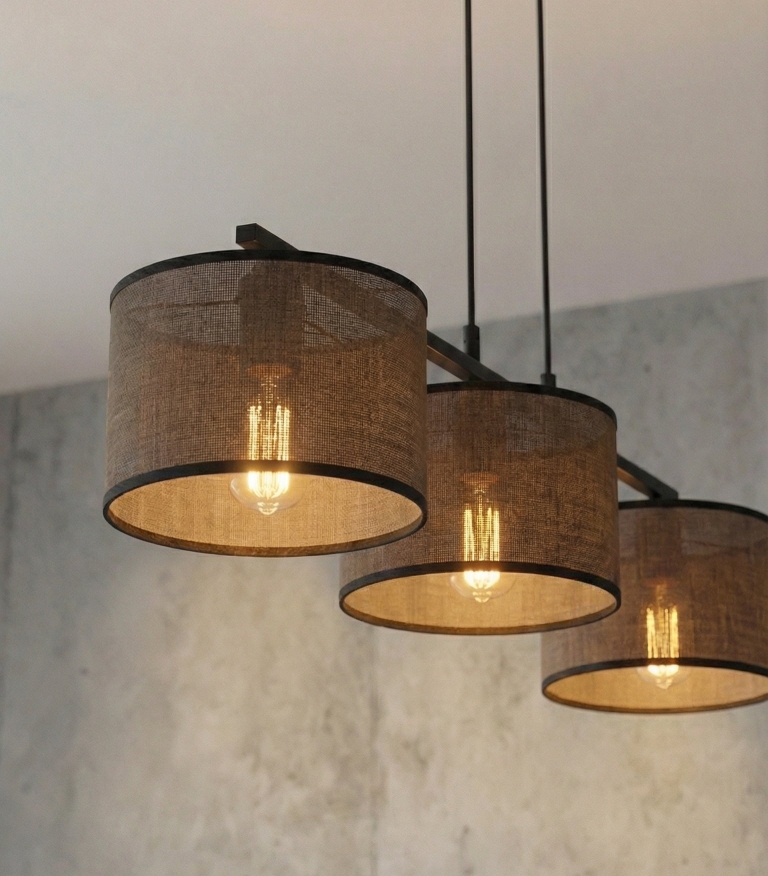 brązowa-lampa-wisząca