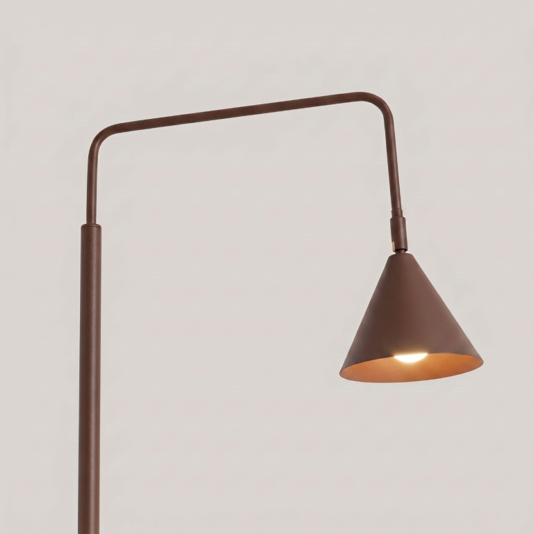 brązowe-lampy-podłogowe