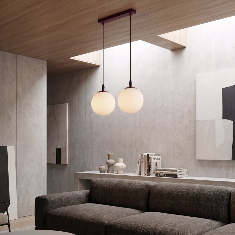 burgundowa-lampa-wisząca-do-jadalni