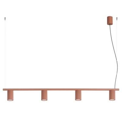 Ceglasta lampa wisząca Dolkar 4