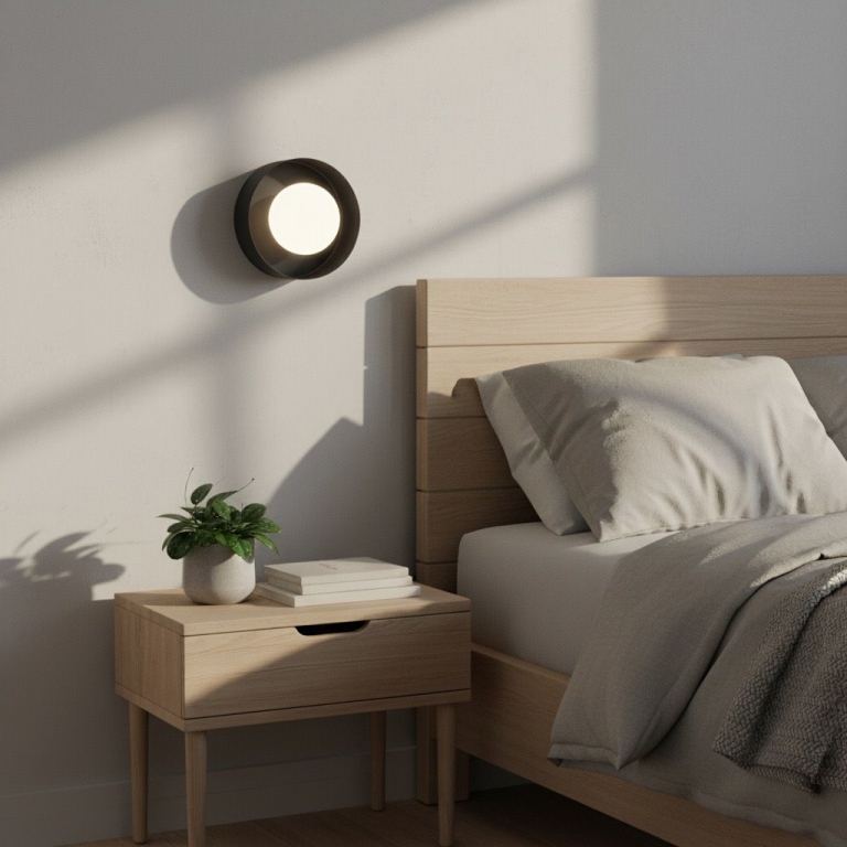 czarna-nowoczesna-lampa-ścienna