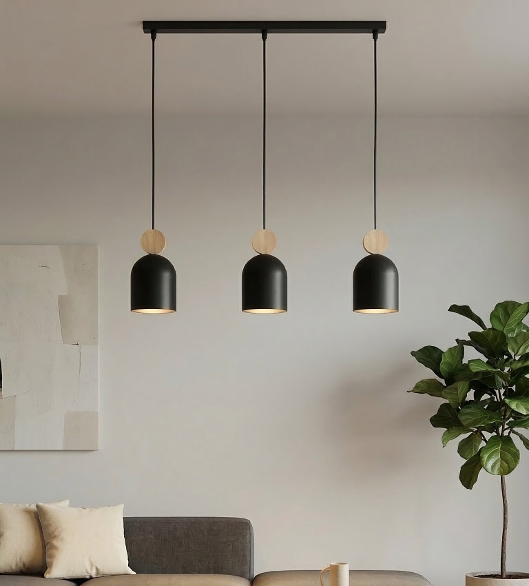 czarne-żyrandole-designerskie-do-jadalni