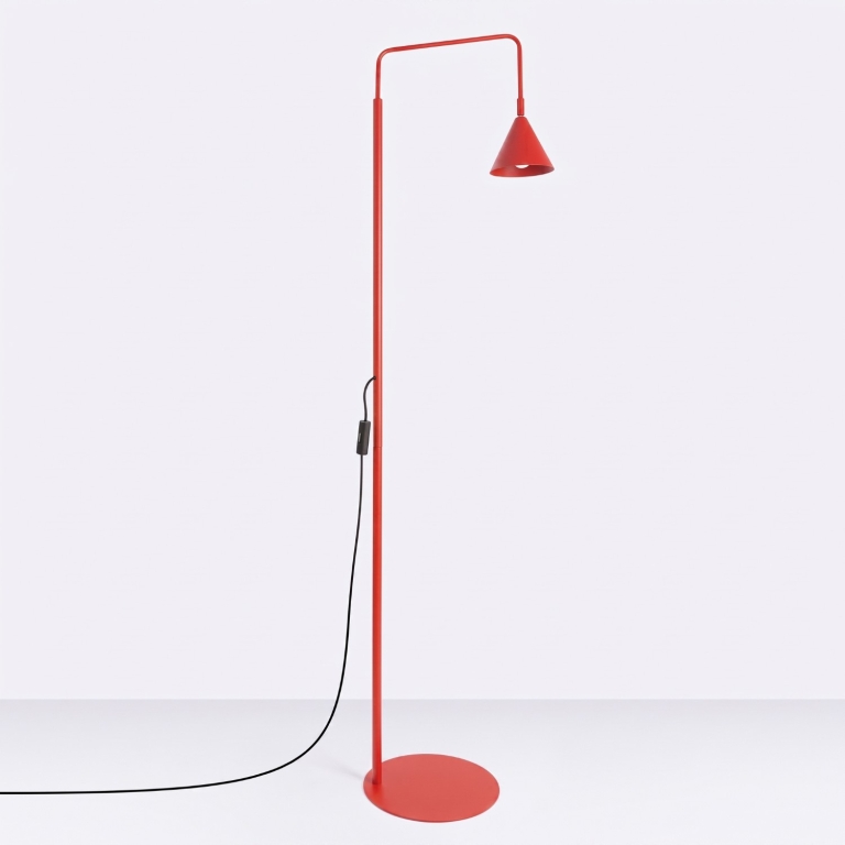 czerwona-lampa-stojąca