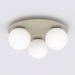 Minimalistyczna lampa sufitowa Elio - trzy klosze