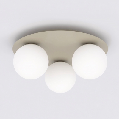 Minimalistyczna lampa sufitowa Elio - trzy klosze