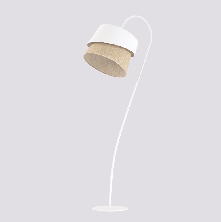 designerska-lampa-stojąca-biała