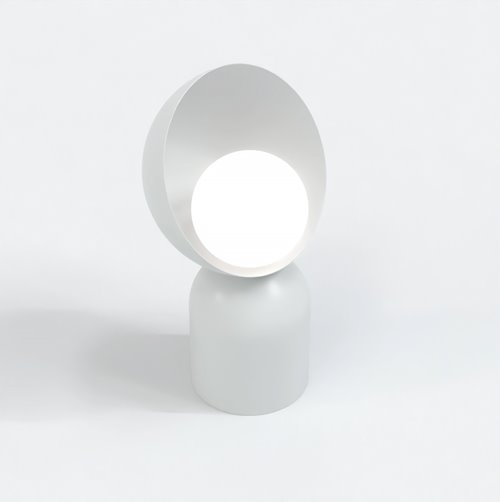 designerska-lampa-stołowa-szara