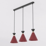 Potrójna lampa wisząca Aria o nowoczesnym designie