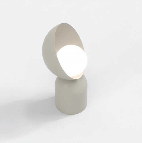 designerska-lampka-nocna-beżowa