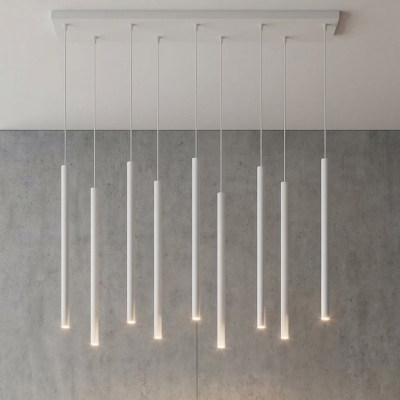 Szara lampa wisząca Heaven o minimalistycznej formie