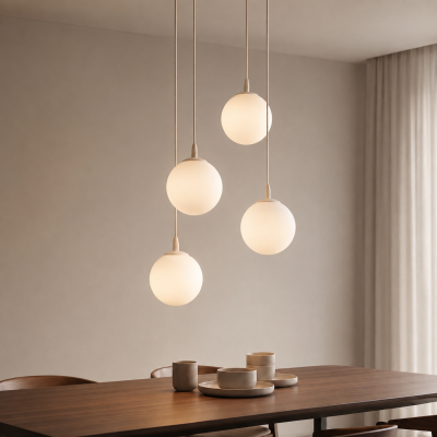 Nowoczesna lampa wisząca Blair 4 Ring