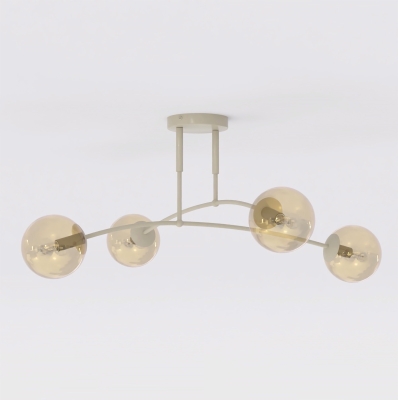 Lampa sufitowa Liora z transparentnymi kloszami