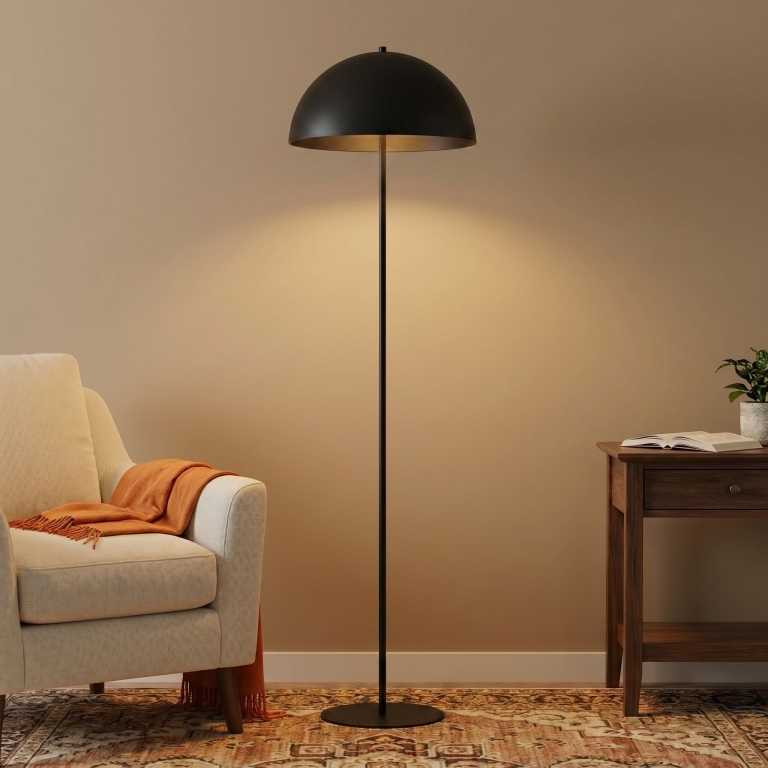 lampa-podłogowa-z-kloszem-kopułą