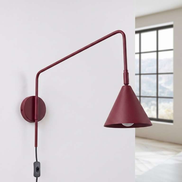 lampa-ścienna-burgundowa