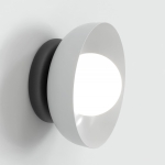 Lampa ścienna Sharon z kulistym kloszem