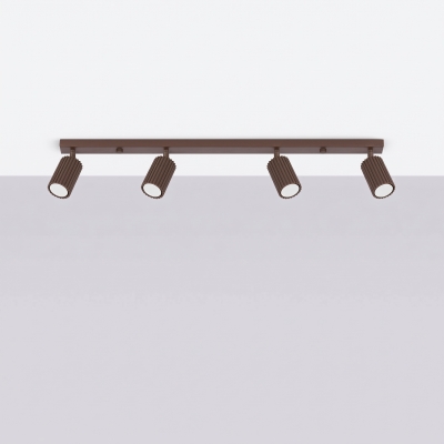 Brązowa lampa sufitowa Dolkar 4
