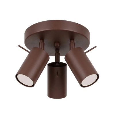 Brązowa lampa sufitowa Arte 3 Ring