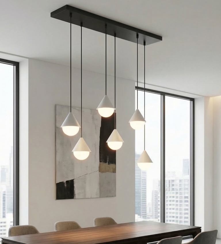 lampa-wisząca-biało-czarna