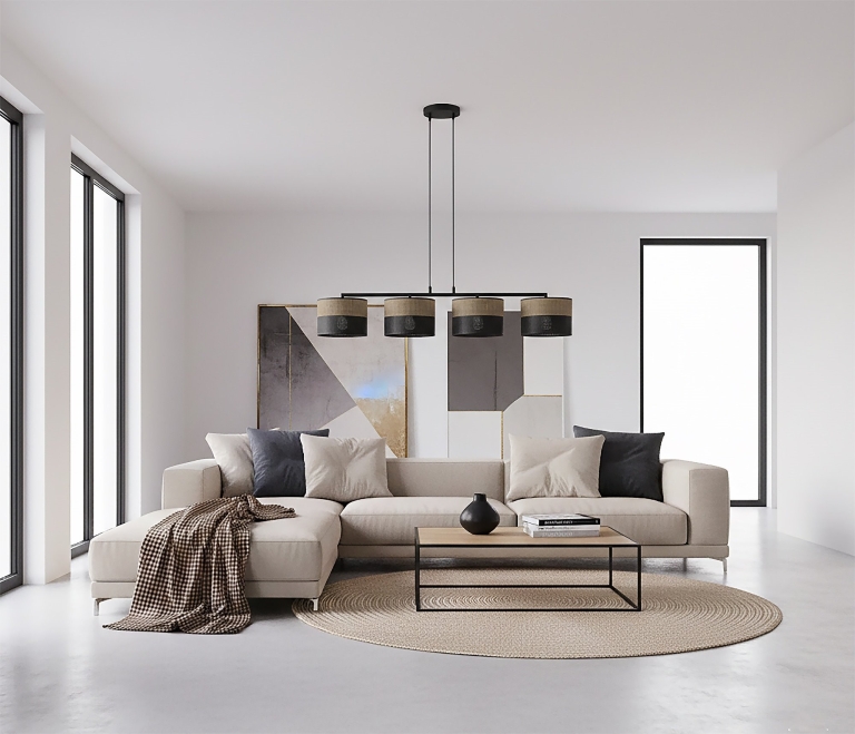 lampa-wisząca-brązowa-designerska