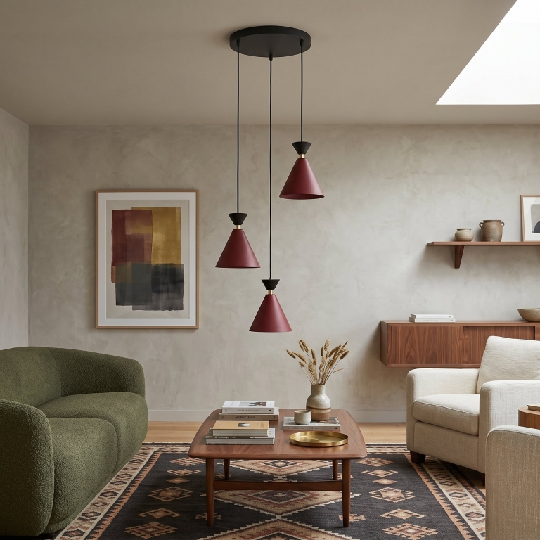 lampa-wisząca-burgundowa-designerska
