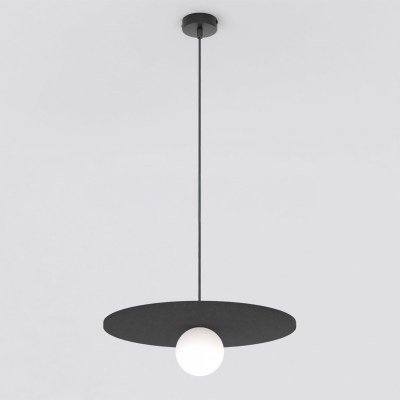 Czarna lampa wisząca Soreli w stylu loftowym