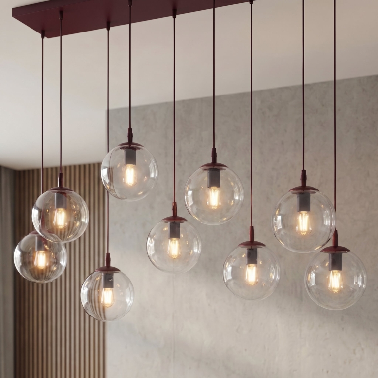lampa-wisząca-designerska-burgundowa