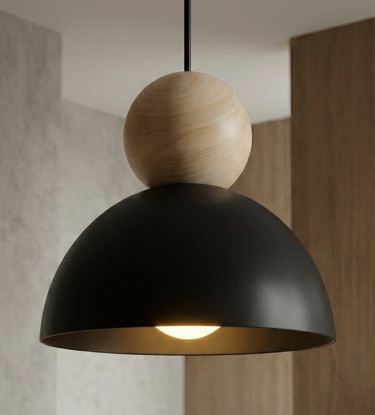 lampa-wisząca-do-sypialni-czarna