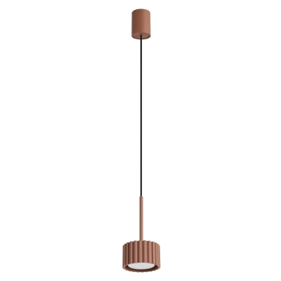 Lampa wisząca Medina w modnym odcieniu mocca