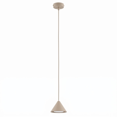 Lampa wisząca Catherine w subtelnym, beżowym kolorze