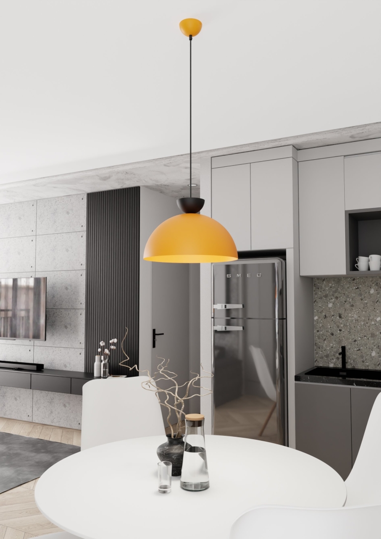 lampa-wisząca-pomarańczowa