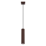 Lampa wisząca Dolkar w kolorze ciemnego brązu