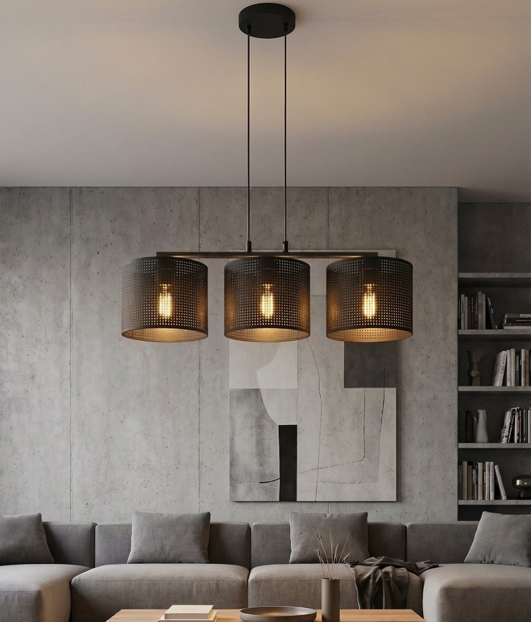 lampa-wisząca-z-materiałowym-abażurem-czarna