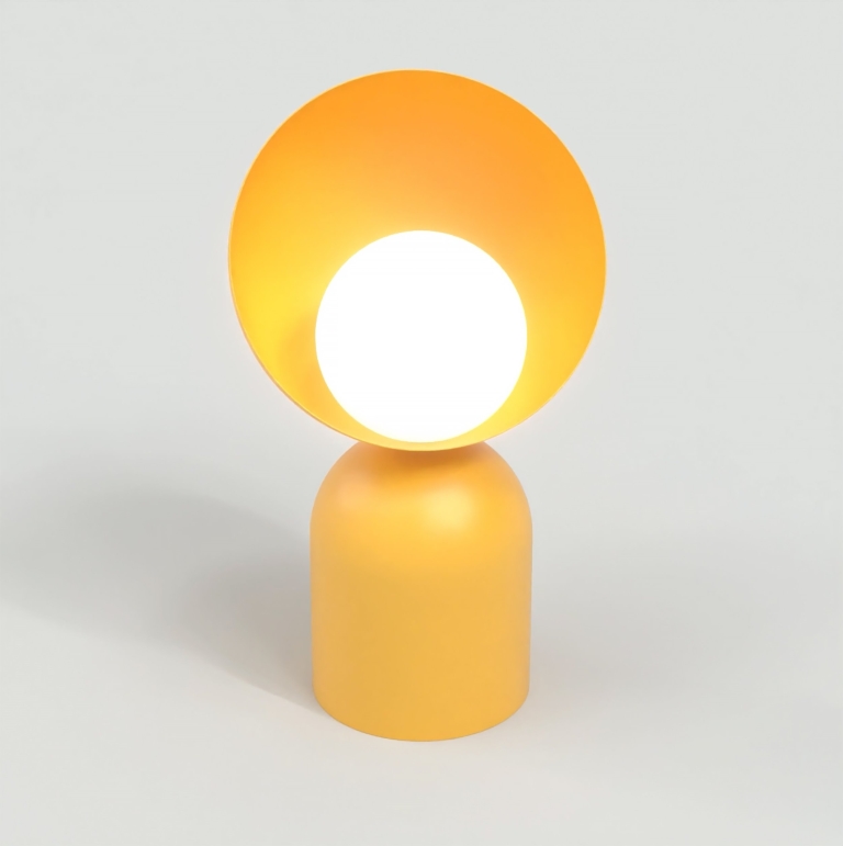 lampka-nocna-designerska-pomarańczowa