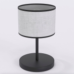 Lampa stołowa Elvara z czarnym stelażem