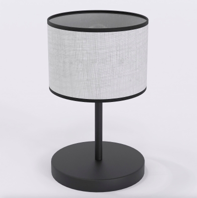 Lampa stołowa Elvara z czarnym stelażem