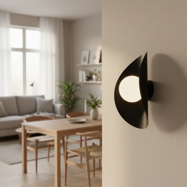 lampy-ścienne-designerskie-czarne