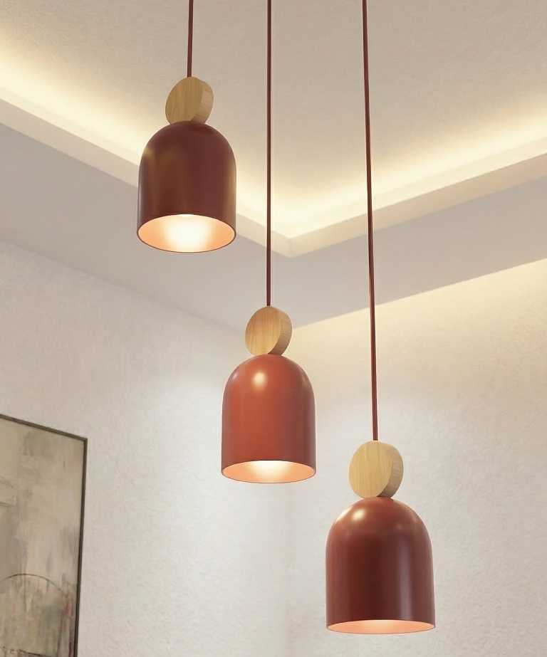 lampy-wiszące-burgundowe-dekoracyjne