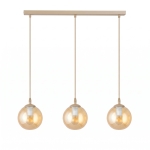 Designerska lampa Blair 3 w wersji beżowej