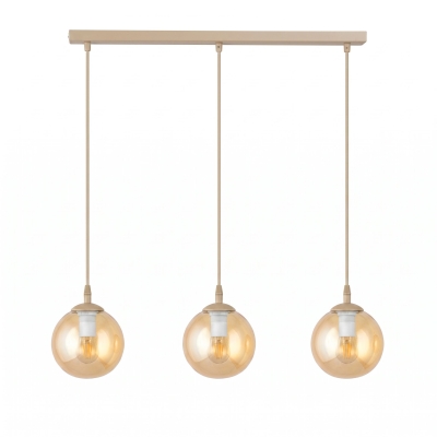 Designerska lampa Blair 3 w wersji beżowej