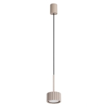 Lampa wisząca Medina w delikatnym odcieniu taupe