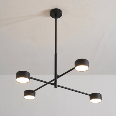 Czarna lampa Brik 4 o minimalistycznym designie