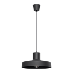 Czarna lampa Luma o minimalistycznym designie