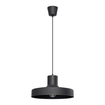 Czarna lampa Luma o minimalistycznym designie