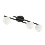 Lampa sufitowa Nexo 3 z białymi kloszami w kształcie kuli
