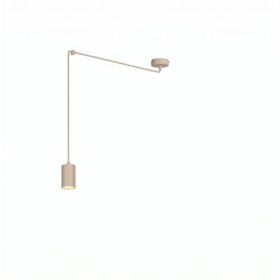 Pojedyncza lampa wisząca Joe - beżowa