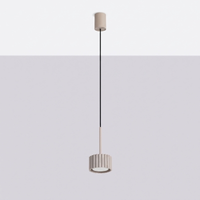 Lampa wisząca Medina w delikatnym odcieniu taupe
