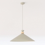 Beżowa lampa Cirel do minimalistycznych wnętrz