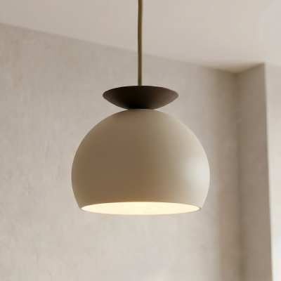 Lampa wisząca Elaris czarno-beżowa